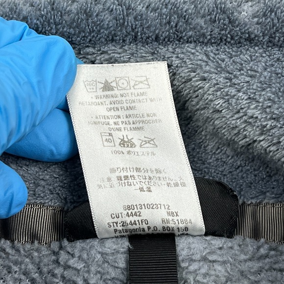 Patagonia Re-Tool Snap-T Pullover Women's Medium Gray Deep Pile Fleece Sweater - Picture 4 of 10